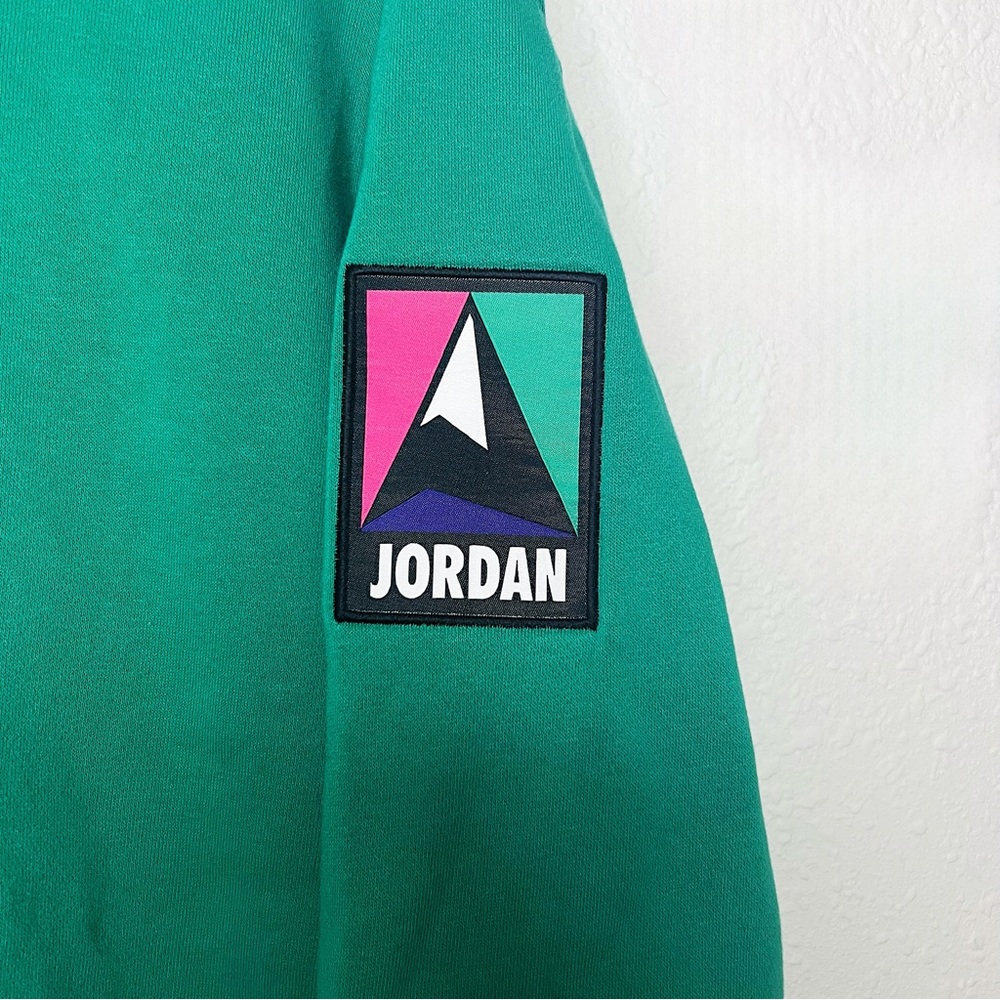 (Sold) Jordan Nike Mountainside Hoodie Green Graphic Pullover Oversized Grailed - Picture 5 of 9